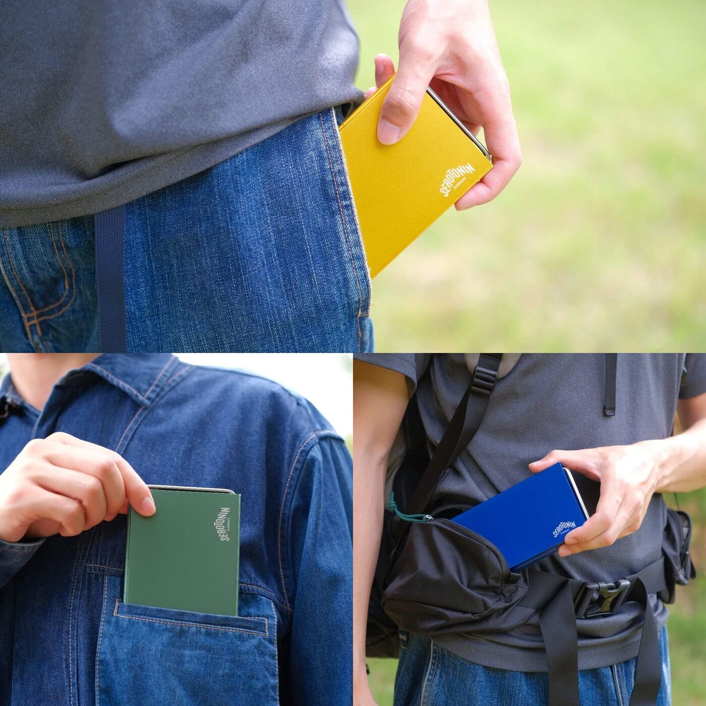 Pocket Mini Table折叠后可以放进口袋和背包