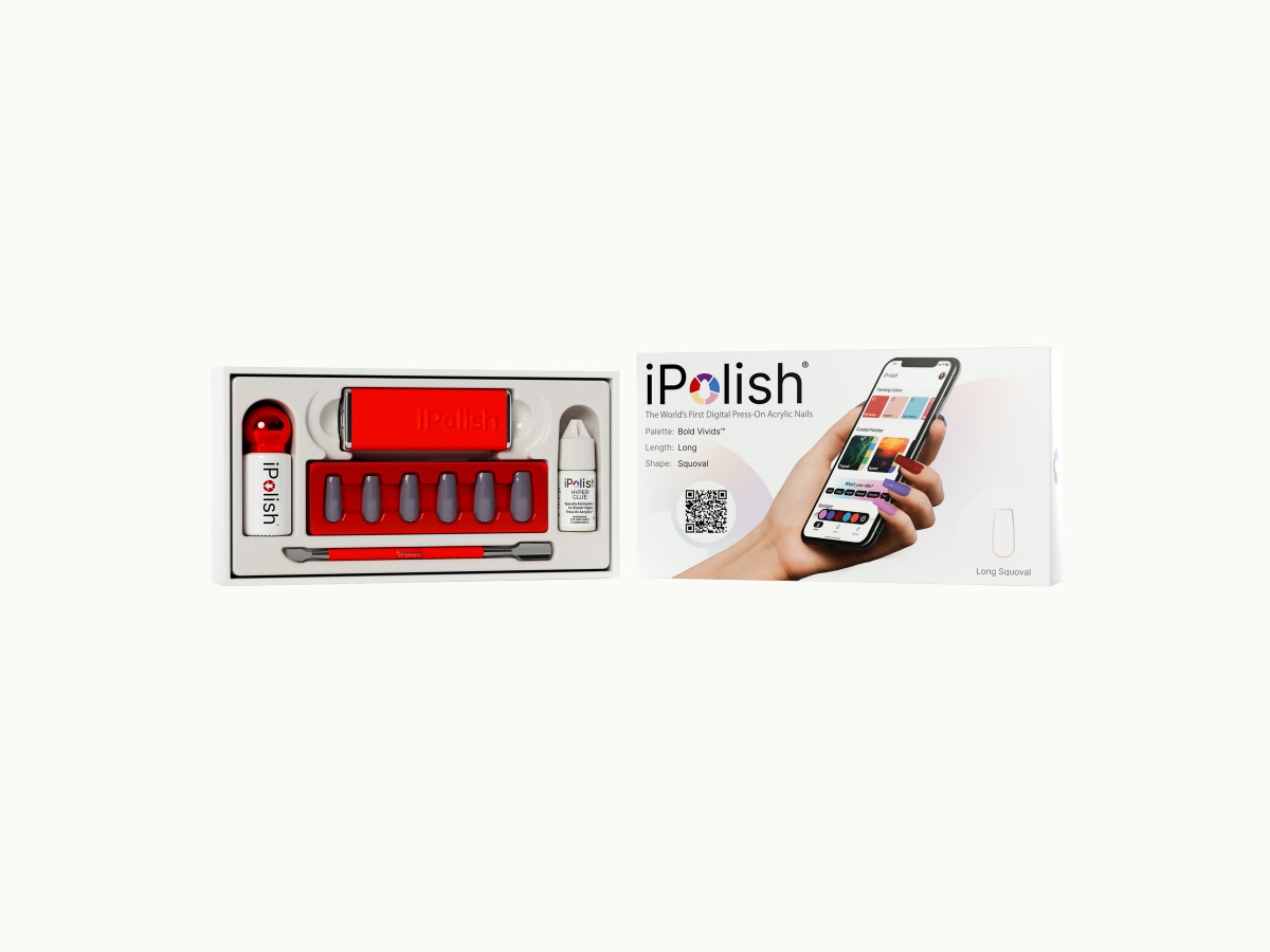 iPolish Smart Nails与Magic Wand Starter Kit