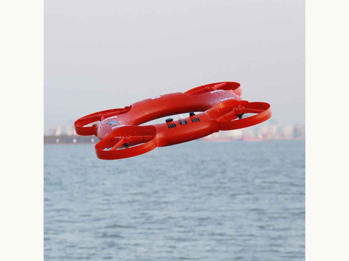 DIDIOK JX-6A飞行救生圈在水面上飞行